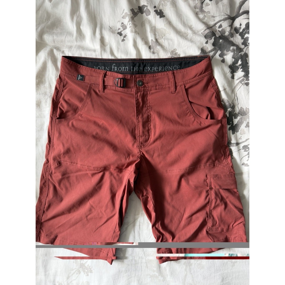 PrAna Utility Outdoor Performance Shorts Lightweight Breathable Cargo Nylon